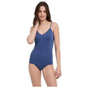 Top per spaghetti senza cuciture Falke Daily - Captain Blue