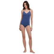 Top per spaghetti senza cuciture Falke Daily - Captain Blue