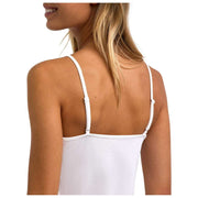 Top spaghetti senza cuciture Falke Daily - bianco