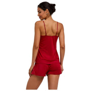 Top chemise Falke Delicate Touch - Ventimiglia Rosso