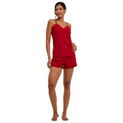 Top chemise Falke Delicate Touch - Ventimiglia Rosso