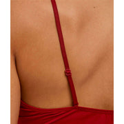 Top chemise Falke Delicate Touch - Ventimiglia Rosso