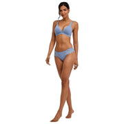 Reggiseno Falke Delicate Touch High Apex - Acciaio blu