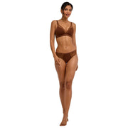 Reggiseno Falke Delicate Touch con apice alto - marrone cervo