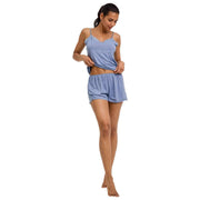 Pantaloncini Falke Delicate Touch - Acciaio Blu