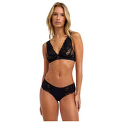 Bralette a triangolo Falke Delicate Touch - Nera