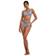 Bralette a triangolo Falke Delicate Touch - Acciaio blu