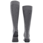 Falke Dot Knee High Socks - Steel Mel Grey