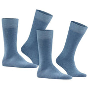 Falke Happy 2 Pack Socks - Light Demin Blue