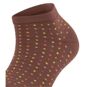 Falke Multispot Sneaker Socks - Brandy Burgundy