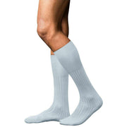 Falke No 13 Finest Piuma Cotton Knee High Socks - Light Blue