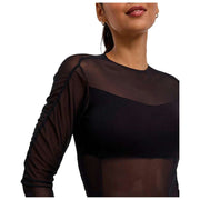 Body con perizoma censurato Falke Private - nero