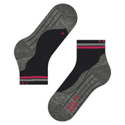 Falke RU4 Endurance Reflect Running Short Socks - Black