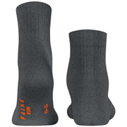 Falke Run Rib Short Socks - Dark Grey