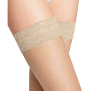 Falke Shelina 12 Denier Stay Up Stockings - Champagne White