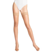 Falke Shelina 12 Denier Stay Up Stockings - Golden Beige