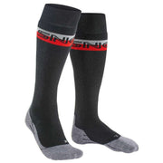 Falke SK2 Intermediate Skiing Knee High Socks - Black Mix