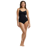 Slip modellante a vita alta Falke Smart Support - nero