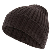 Falke Sporty Ribbed Beanie - Brown Mel