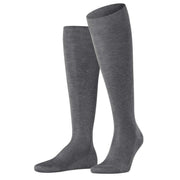 Falke Tiago Knee High Socks - Steel Mel Grey