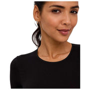 Body Falke Timeless in cotone girocollo - Nero