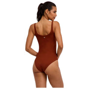Body slip in cotone Falke Timeless - visone marrone