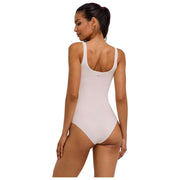 Body slip in cotone Falke Timeless - Bianco perla