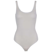 Body slip in cotone Falke Timeless - Bianco perla
