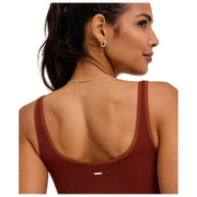 Body Falke Timeless in cotone con perizoma - visone marrone