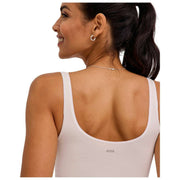 Body Falke Timeless in cotone con perizoma - Bianco perla