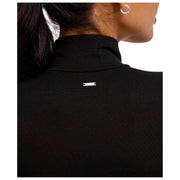 Body Falke Timeless in cotone con collo alto - Nero