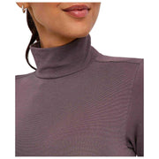 Body Falke Timeless in cotone con collo alto e perizoma - Grigio ferro