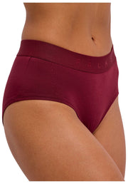 Slip a vita bassa Falke Daily Comfort Print, confezione da 2 - rosso