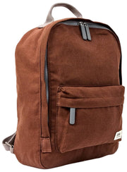 Zaino Roka Hampton piccolo in tela di cotone - Lindt Marrone