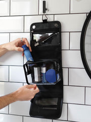 Trousse da appendere piccola Stackers - nera