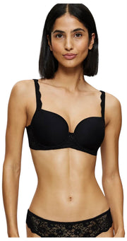 Reggiseno imbottito con ferretto Triumph Amourette - Nero