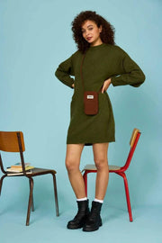 Borsa per telefono Hindbag Bill - Marrone cioccolato