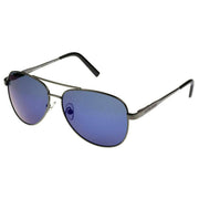 Foster Grant Brow Bar Pilot Sunglasses - Gunmetal Grey