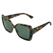 Foster Grant Glam Square Sunglasses - Amber Tort Brown