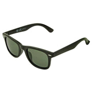Foster Grant Square Sunglasses - Shiny Solid Black