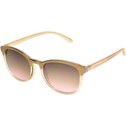 Foster Grant Tatiana Elegant Bridge Preppy Sunglasses - Crystal Dusky Pink/Rose Gold