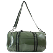 Borsa cilindrica classica Fred Perry - Corona d'alloro verde/nera