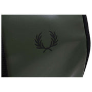 Borsa cilindrica classica Fred Perry - Corona d'alloro verde/nera