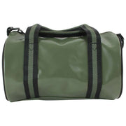 Borsa cilindrica mini classica Fred Perry - Corona d'alloro verde/nera
