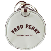Borsa mini barile classica Fred Perry - Sangue di bue/crema ecrù