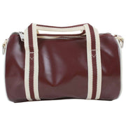 Borsa mini barile classica Fred Perry - Sangue di bue/crema ecrù