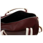 Borsa mini barile classica Fred Perry - Sangue di bue/crema ecrù