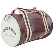Borsa mini barile classica Fred Perry - Sangue di bue/crema ecrù
