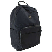 Zaino Fred Perry in nylon piegato - nero