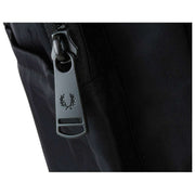 Zaino Fred Perry in nylon piegato - nero